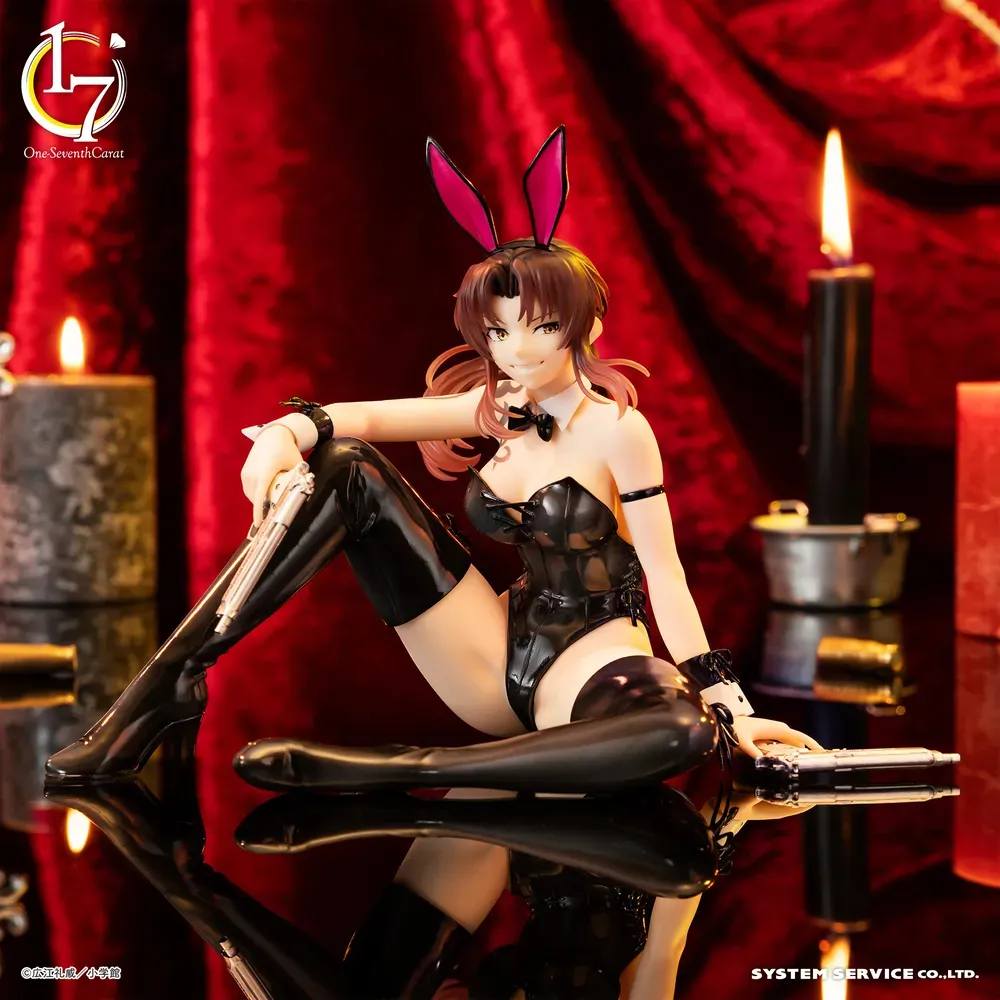 【新品未開封】『BLACK LAGOON』 One-Seventh Carat フィギュア レヴィ バニーVer.