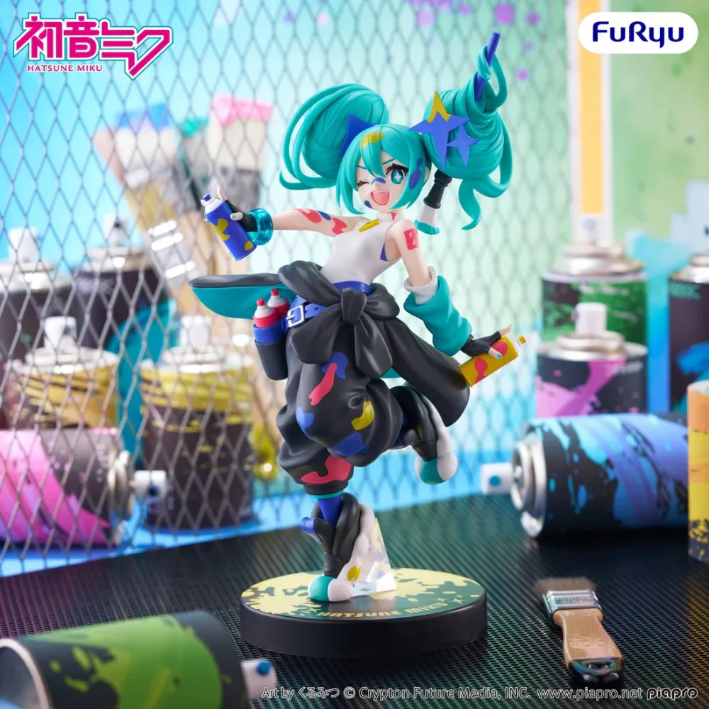 【新品未開封】『初音ミクシリーズ』 ムチュート ― ペイントガール ― Another Color ver. フィギュア