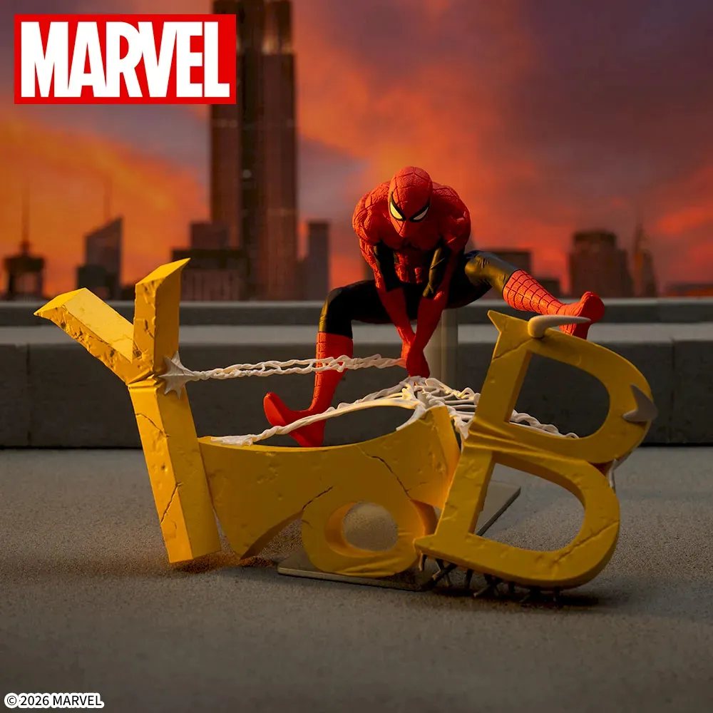 【新品未開封】『MARVEL』 Luminasta ‐スパイダーマン‐ フィギュア